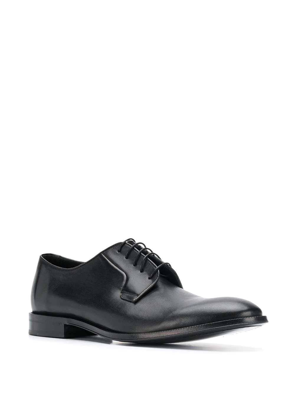 Ludlow Polished-Leather Derby Shoes - 3