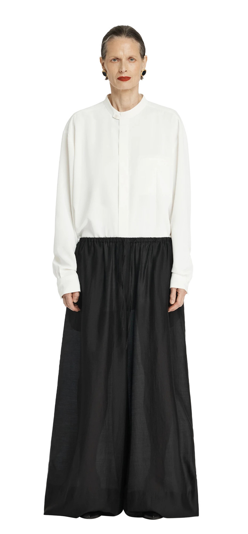 entire studios VENTO WIDE LEG PANT BLACK outlook