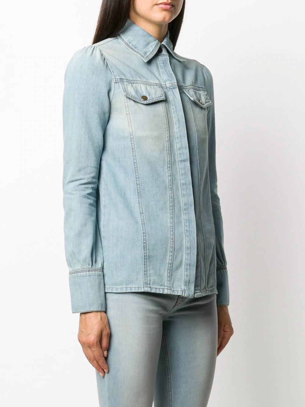 classic denim shirt - 3