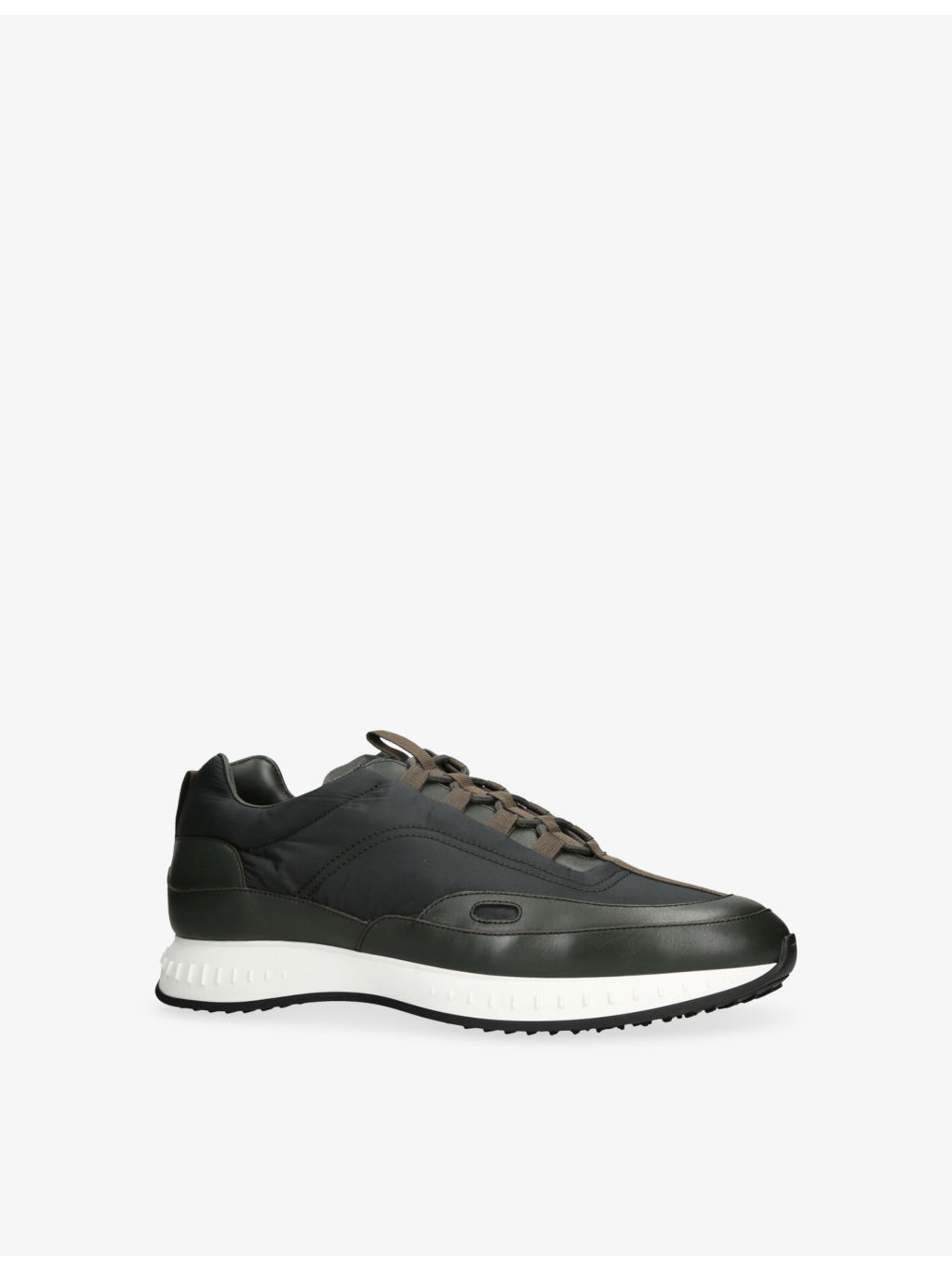 Stream Laced Leather Trainers - 3