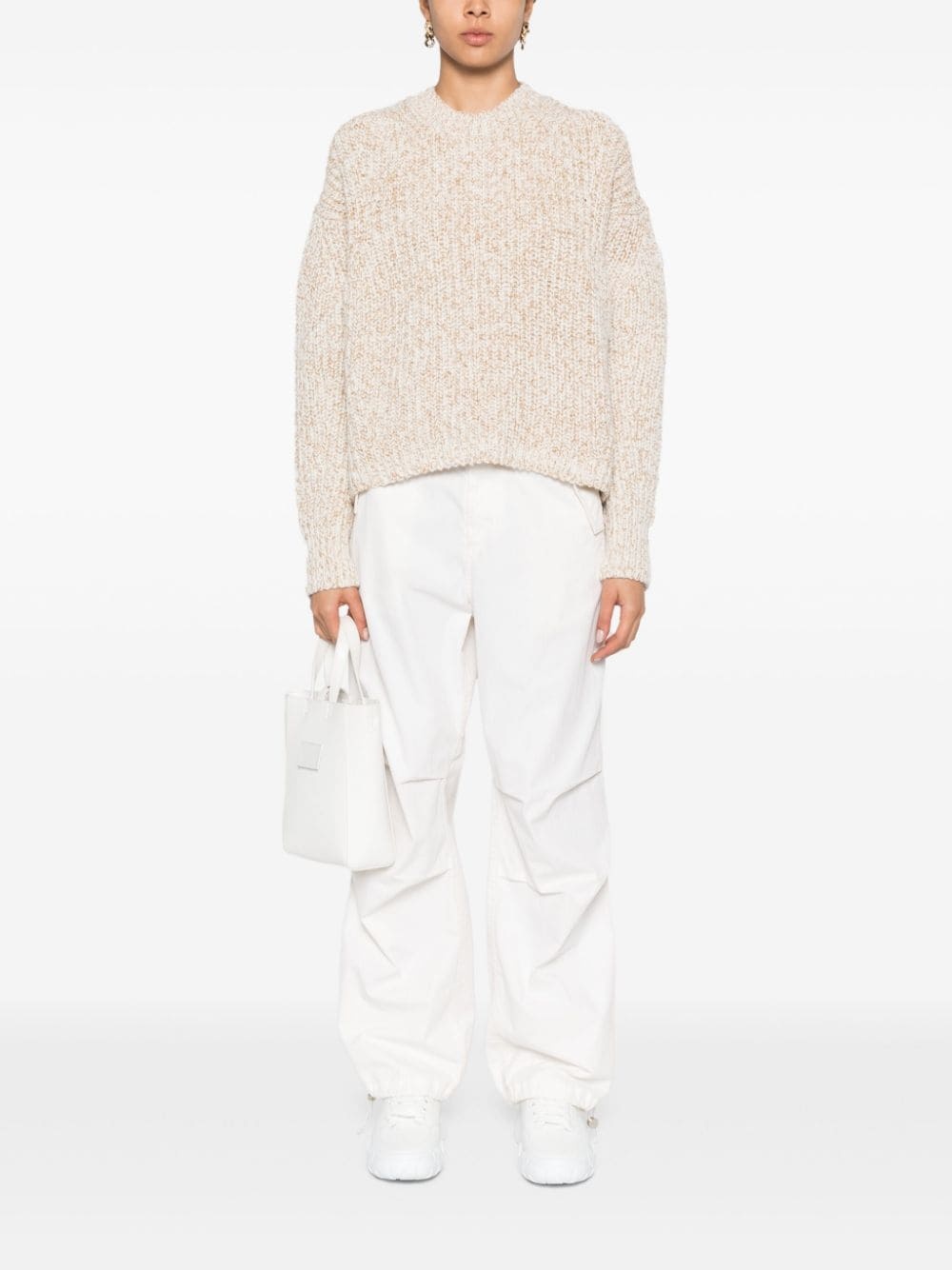 logo-patch sweater - 2