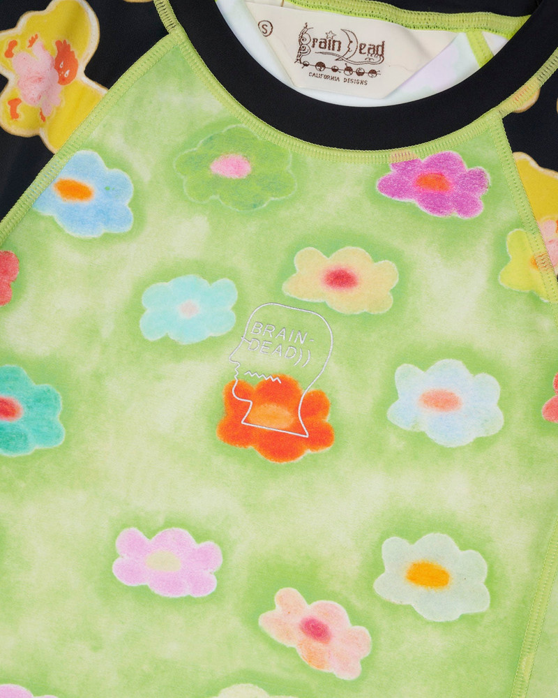 Klug Rash Guard - Green Multi 3