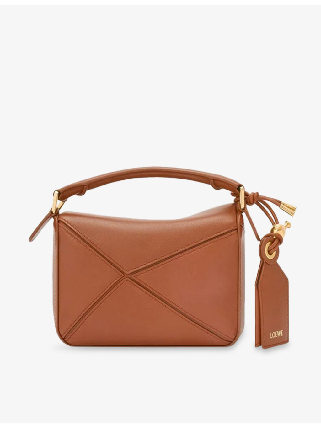 Featherlight Puzzle Mini Leather Top-Handle Bag - 3