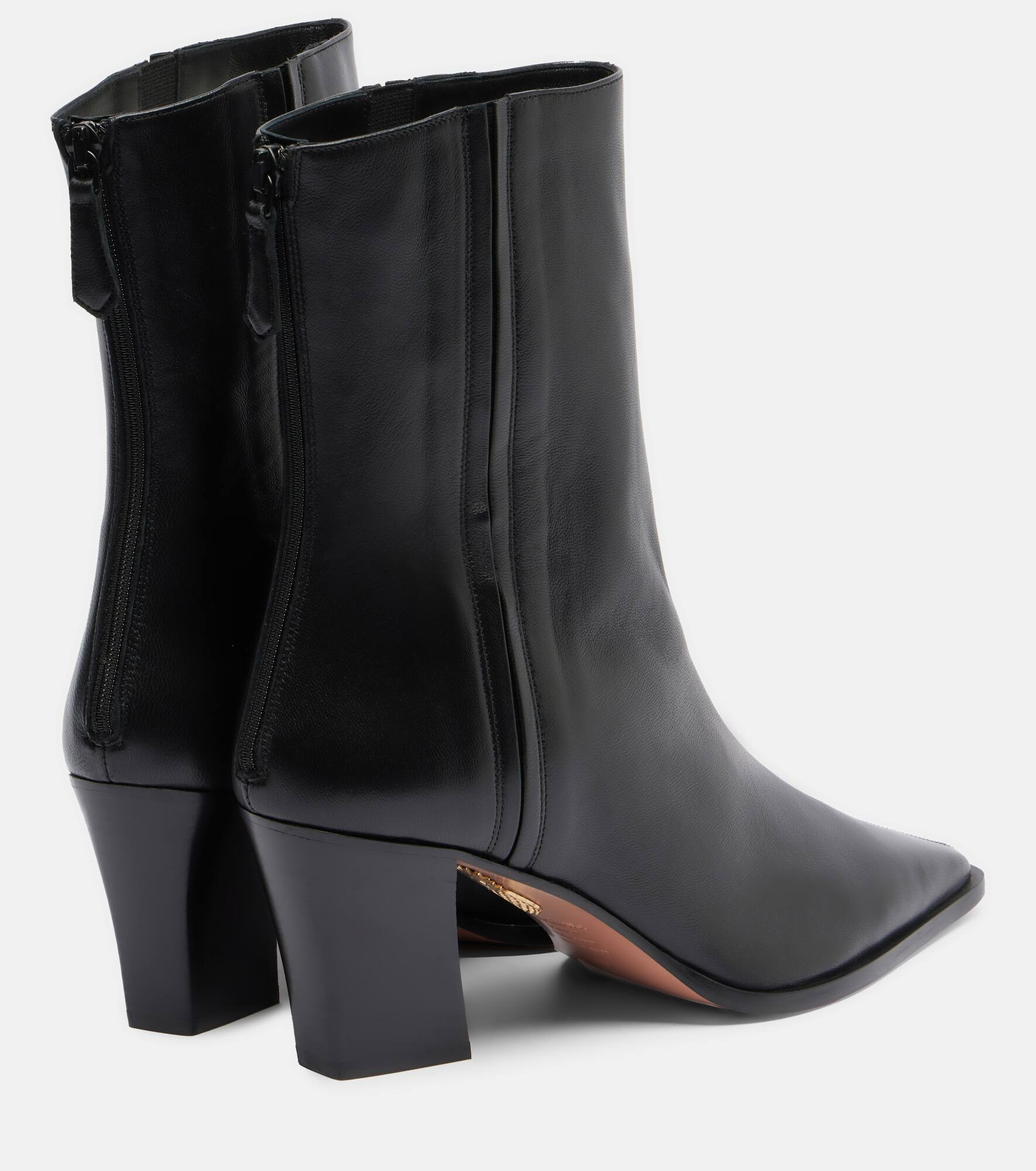 Francoise 70 leather ankle boots - 2