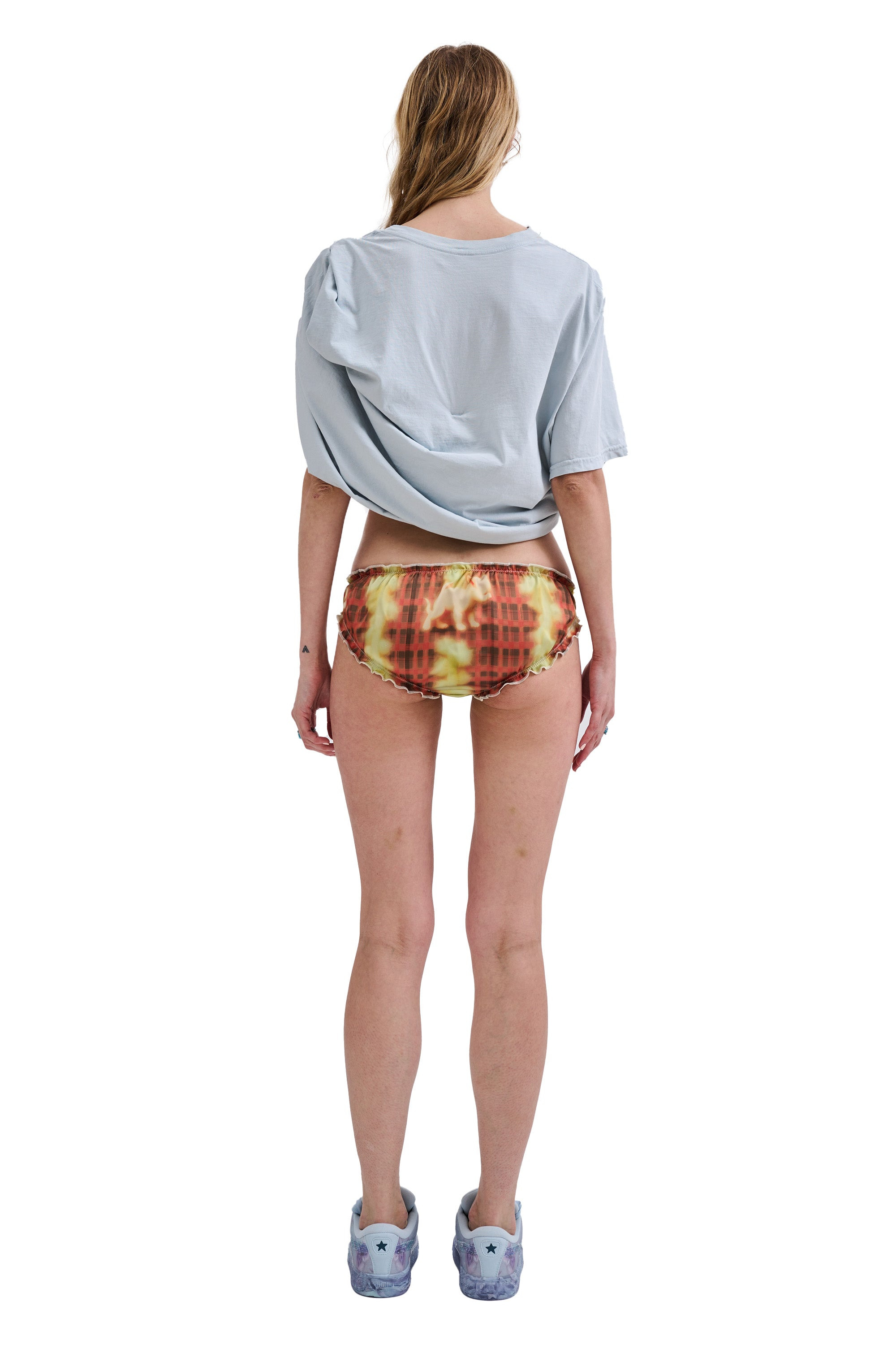 PUPPY PLAID MAGNOLIA PANTY - 3