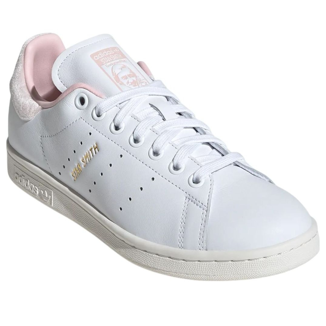 (WMNS) adidas Stan Smith 'Cloud White Sandy Pink' IF7002 - 3