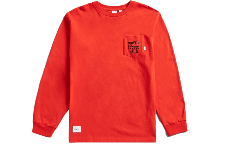 Vans Vault x WTAPS Long Sleeve T-Shirt 'Orange' VN0A4TRCZXT1