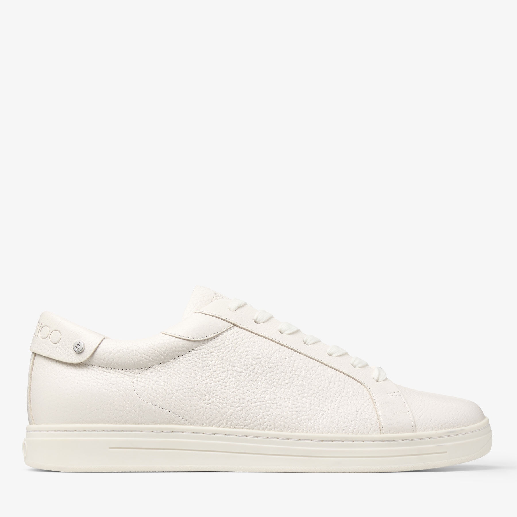 Rome/M
Latte Leather Trainers - 1