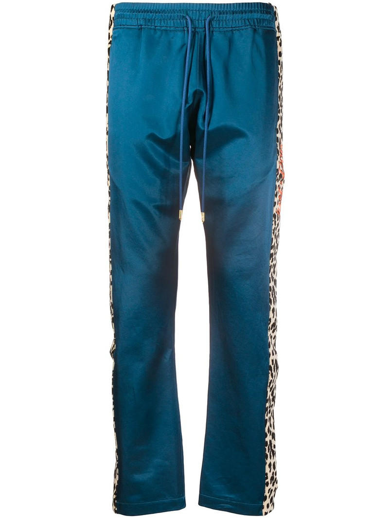 contrast-stripe track pants 1