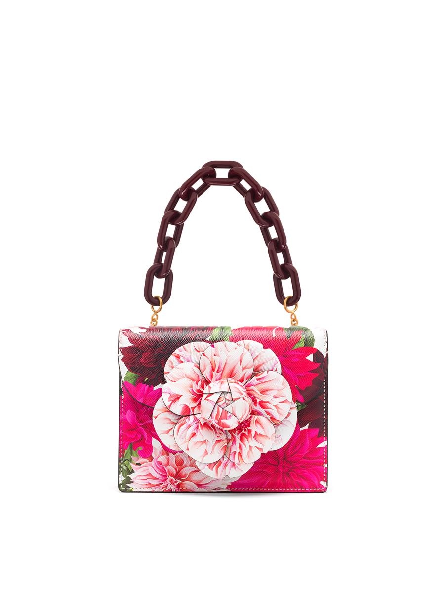 DAHLIA PRINTED MINI TRO BAG - 2