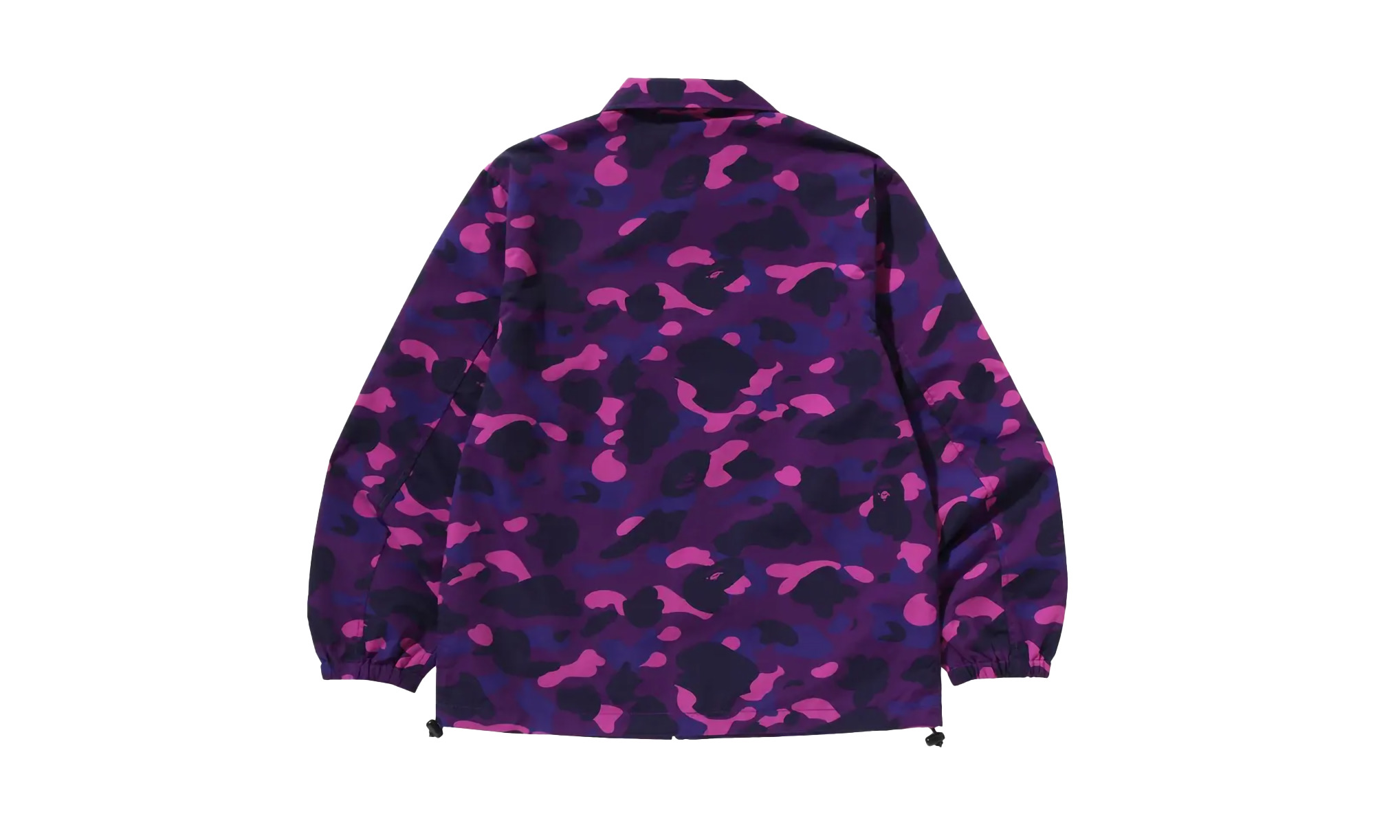 Color Camo One Point Coach Jacket "Purple" - 2