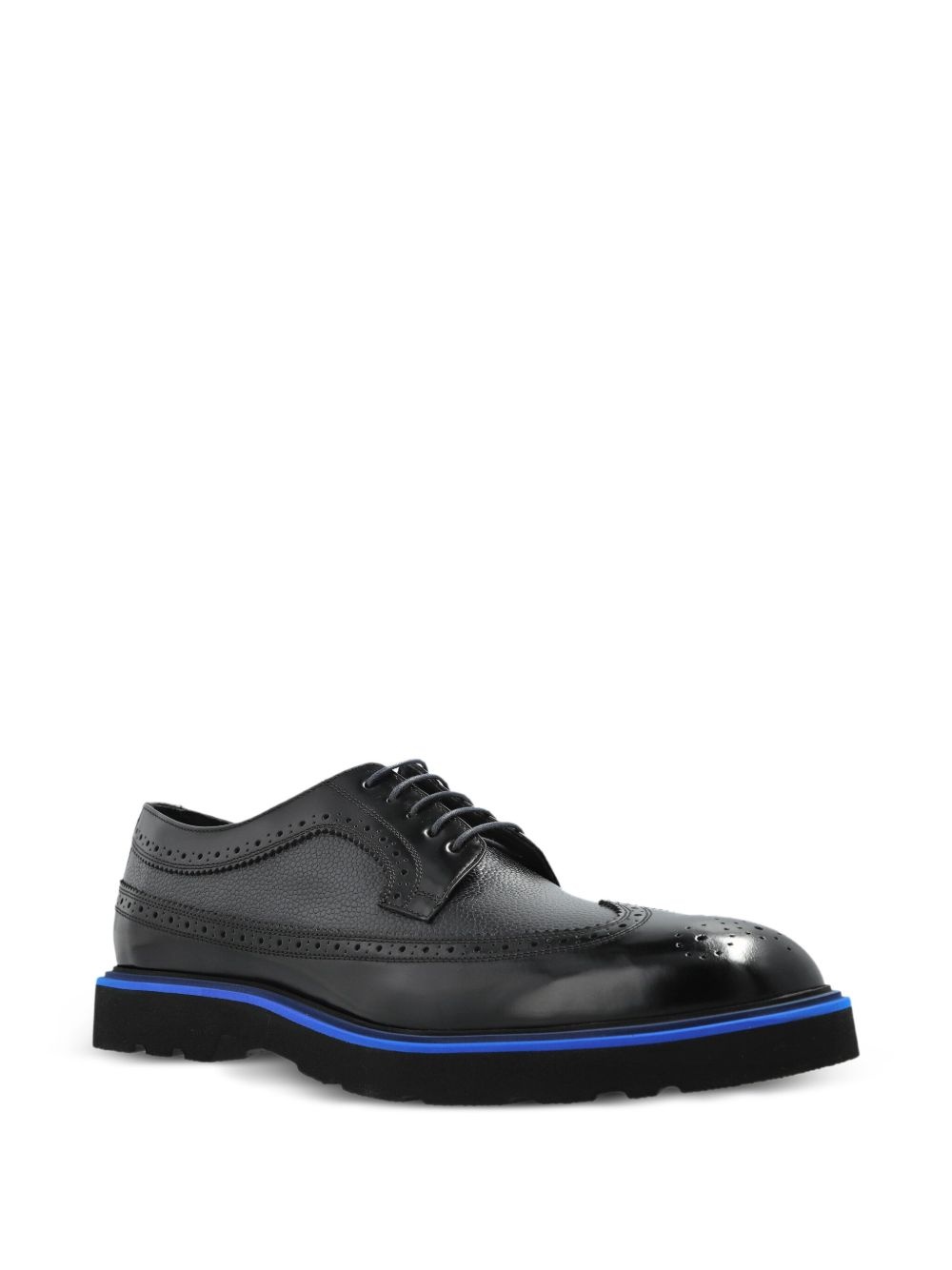 leather derby shoes - 2