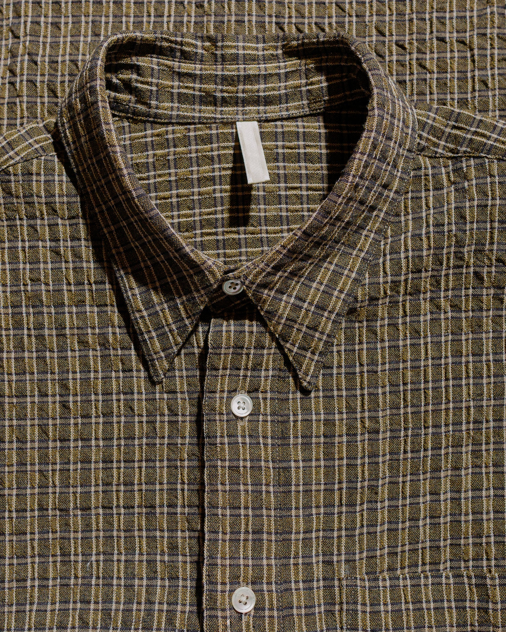 Stable Shirt Check Khaki - 5