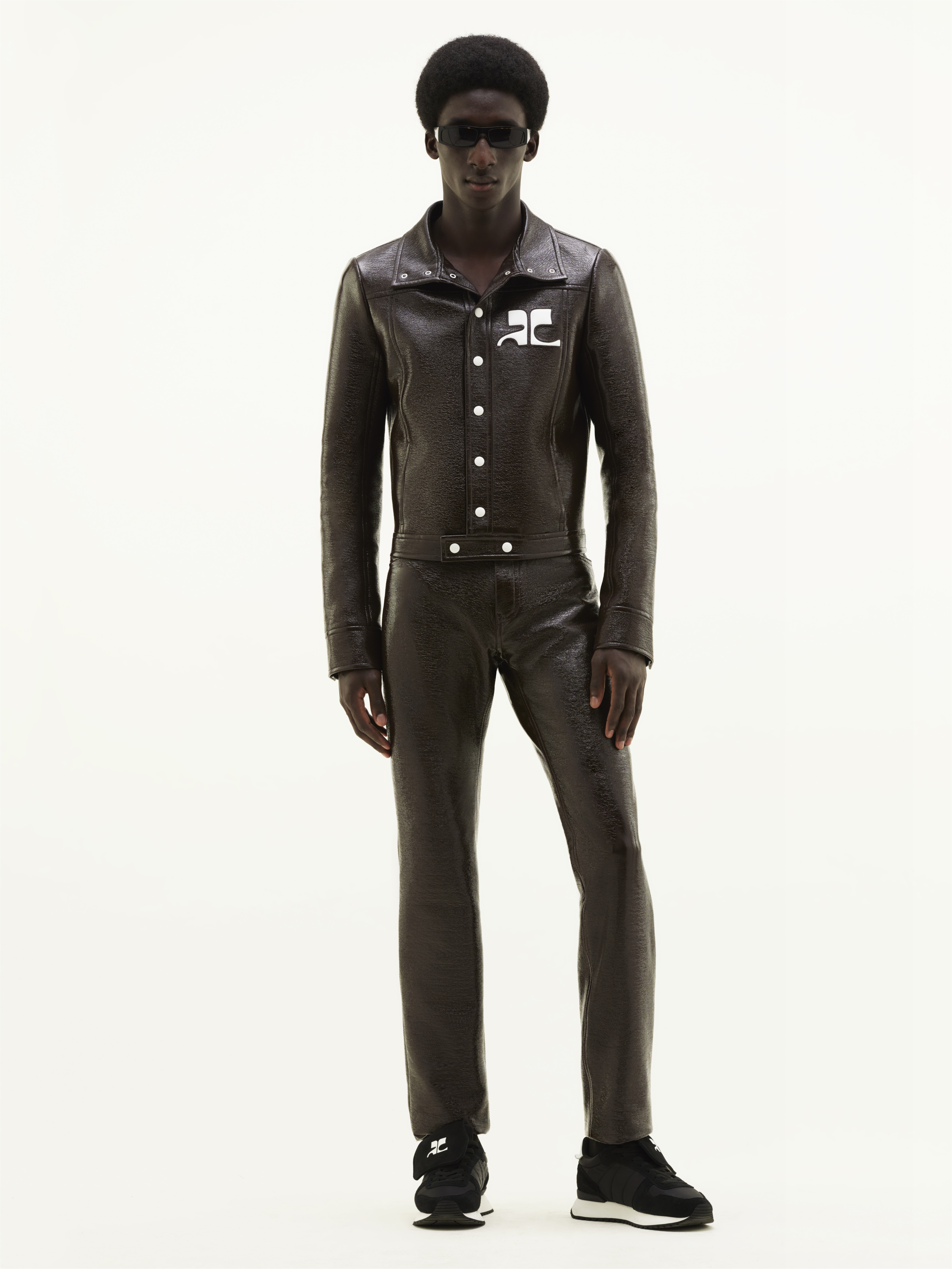 VINYL 5 POCKETS TROUSERS - 2