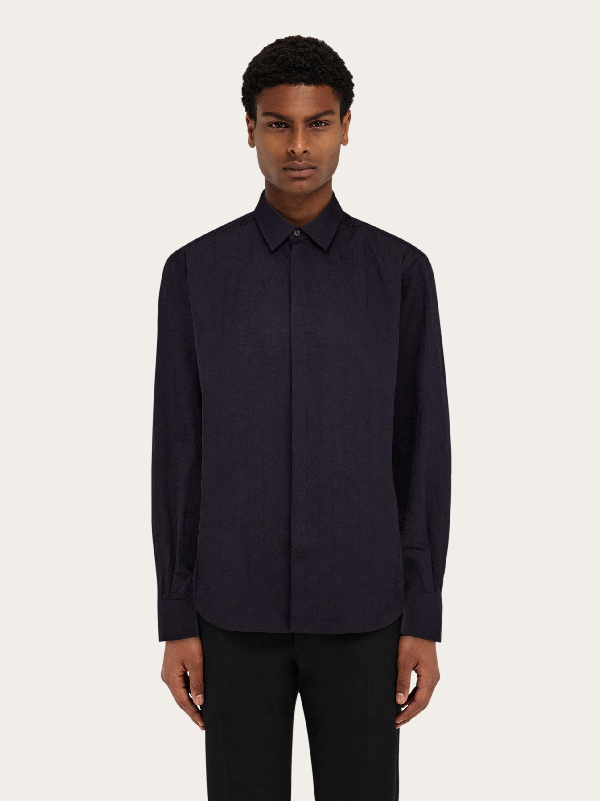 Ferragamo Monogram sport shirt - 2