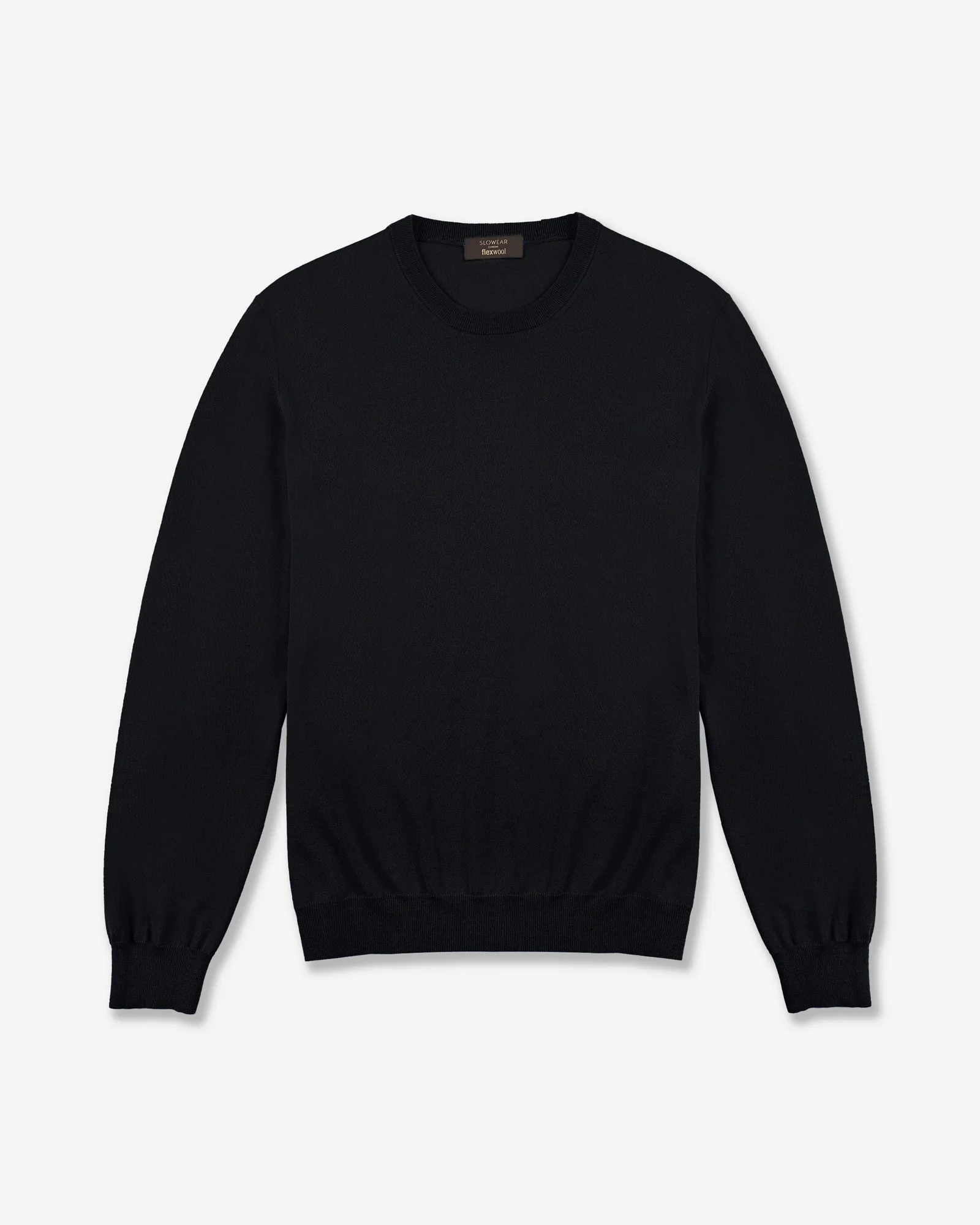 Slim fit Flexwool crewneck sweater - 1