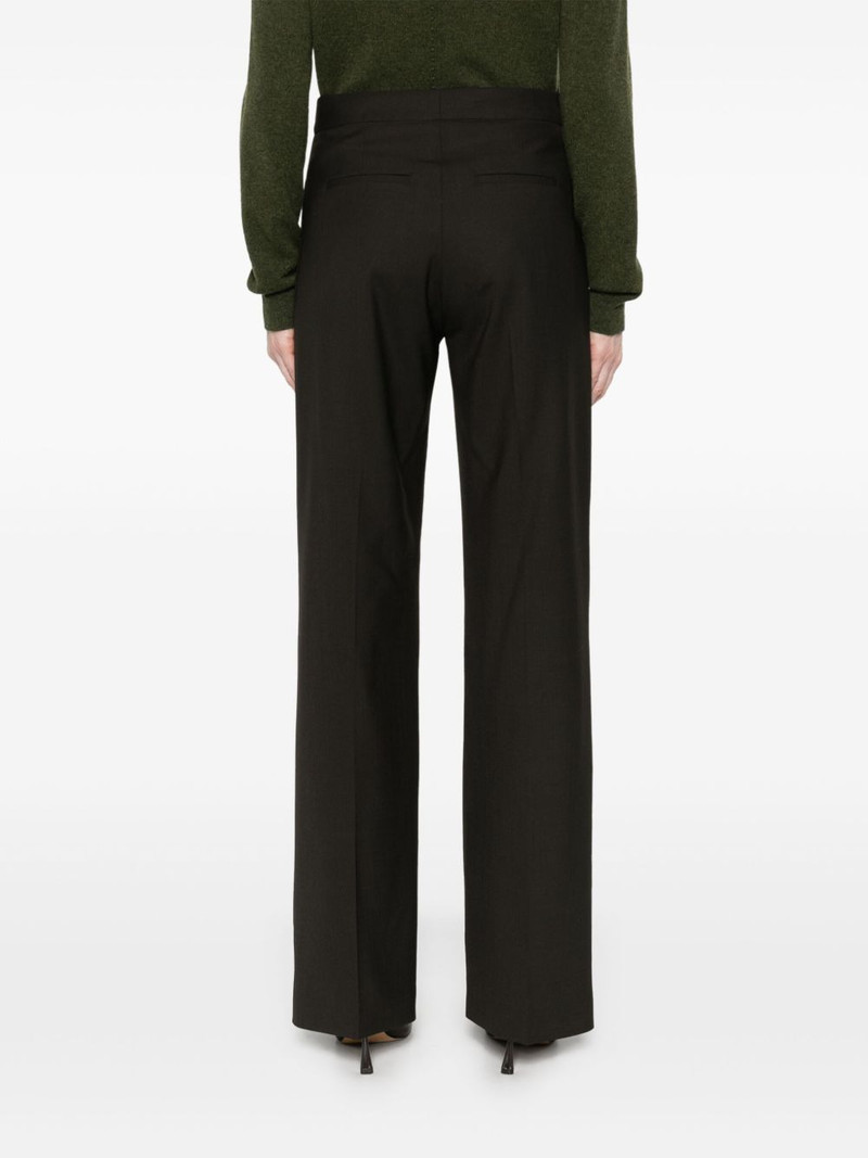 low-rise straight-leg trousers 4