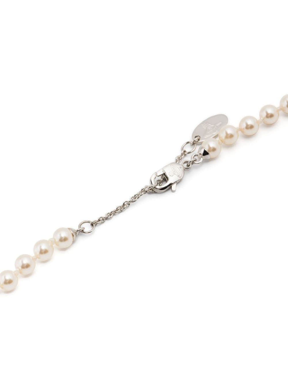 Mini Bas Relief pearl necklace - 3