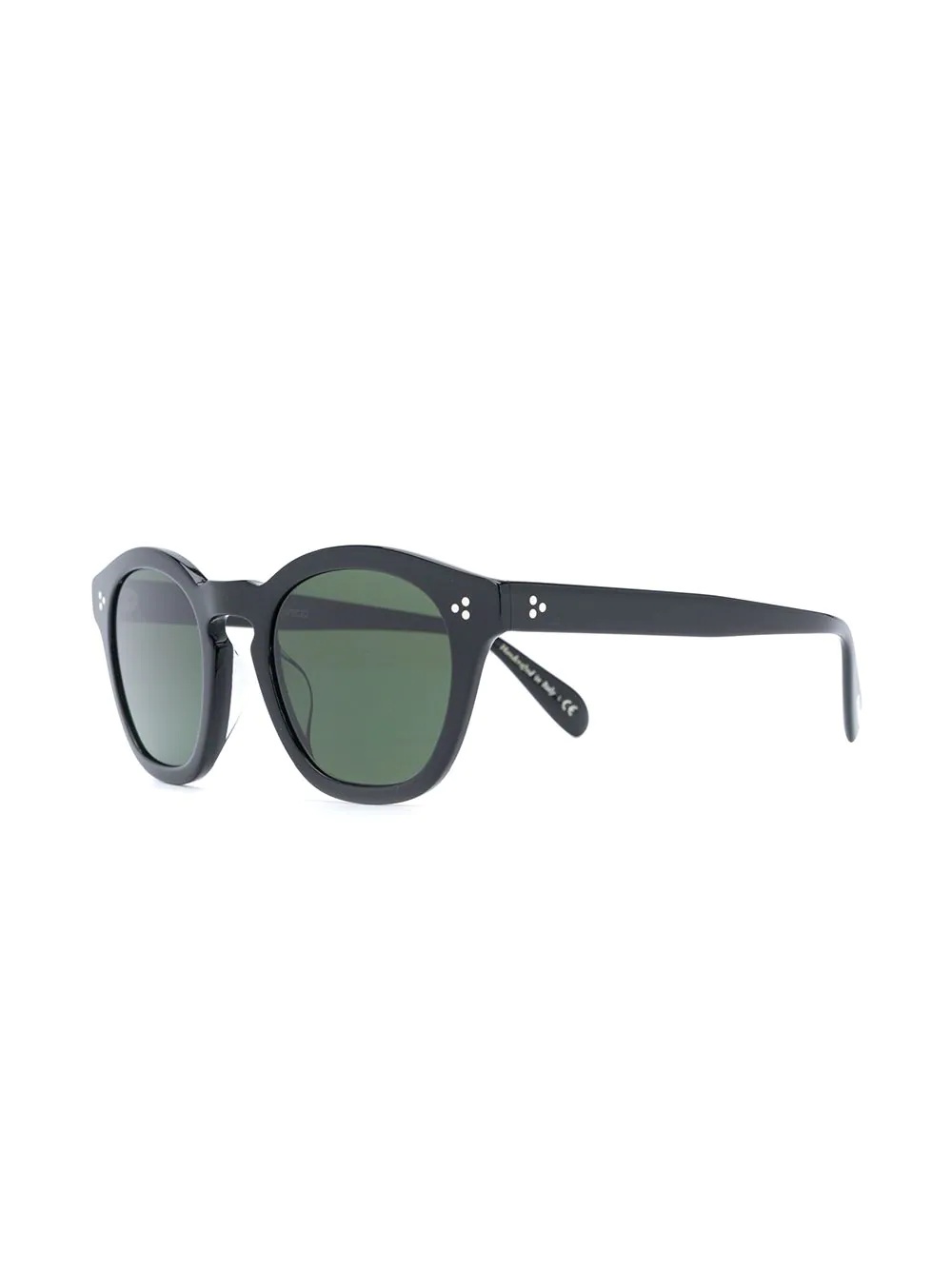 round frame tinted sunglasses - 2