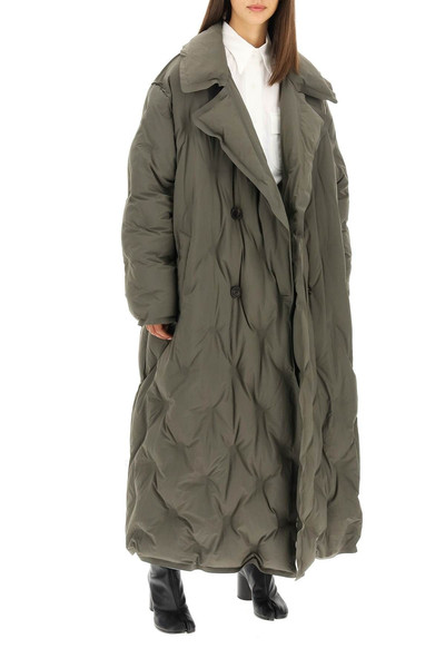 Maison Margiela LONG GLAM SLAM NYLON DOWN JACKET outlook