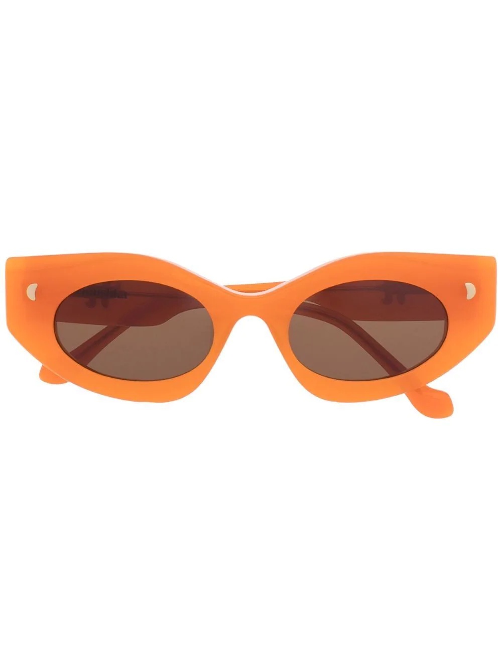 cat-eye oversized frame sunglasses - 1