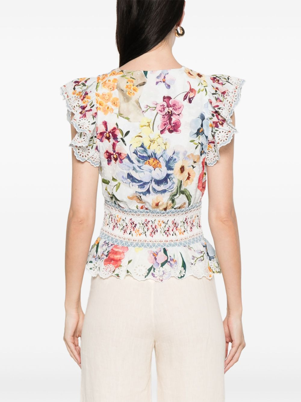 Greek Garden blouse - 4