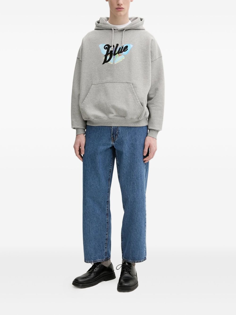butterfly-print sweatshirt - 2