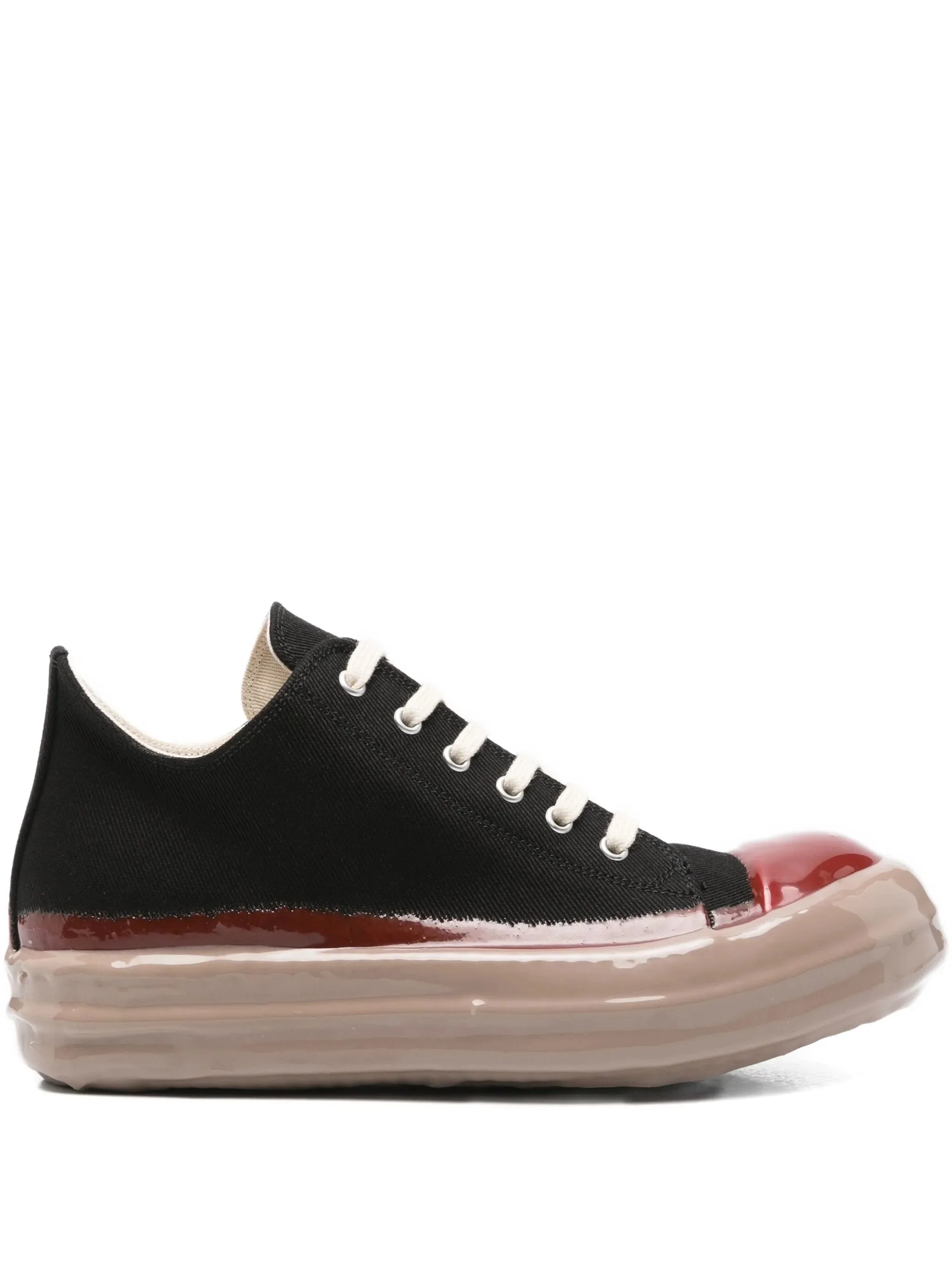 Rick Owens Drkshdw Panelled Toe-cap Sneakers - 1