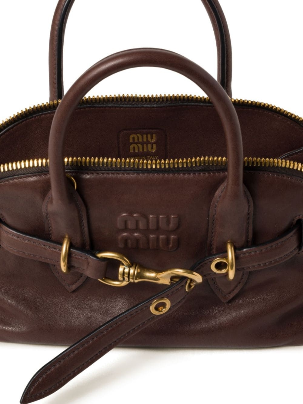 Aventure leather tote bag - 4