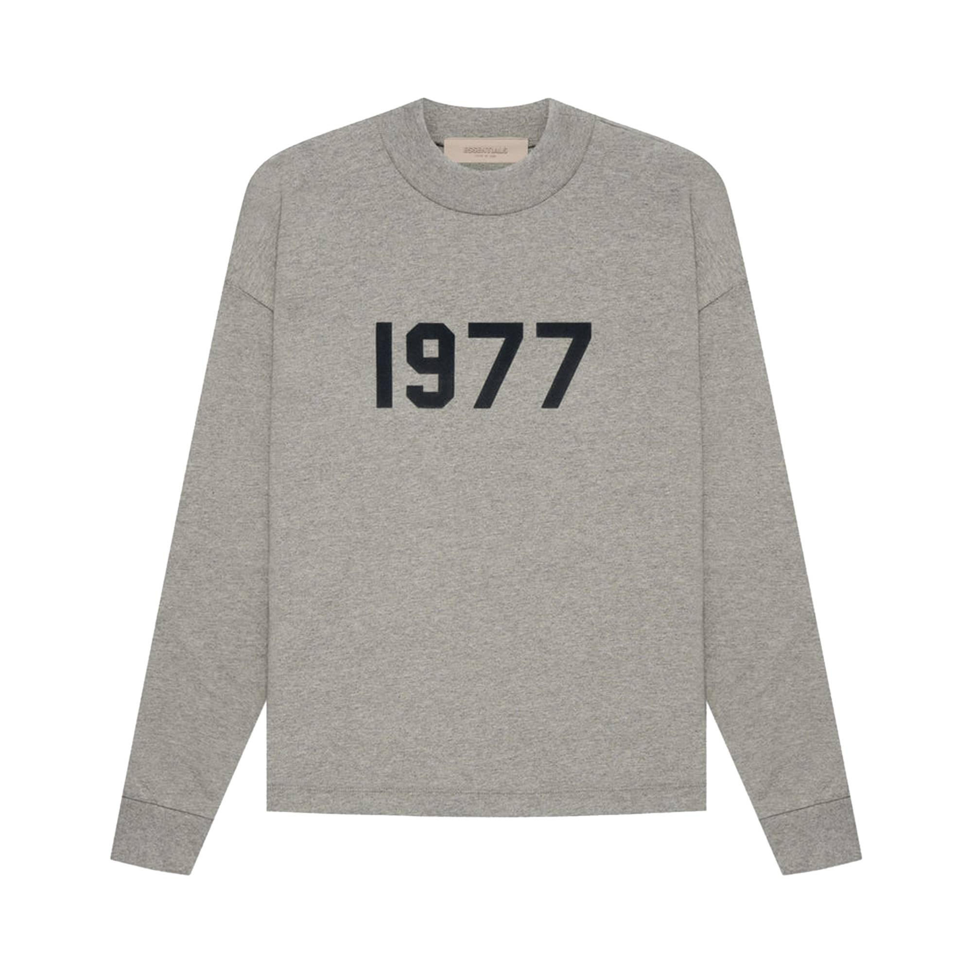 Fear of God Essentials Essentials Long-Sleeve Tee 'Dark Oatmeal' - 1