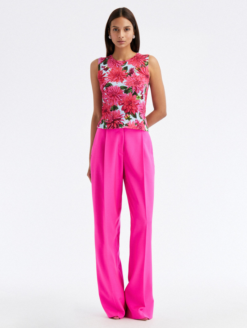 Oscar de la Renta DAHLIA PRINTED TANK outlook