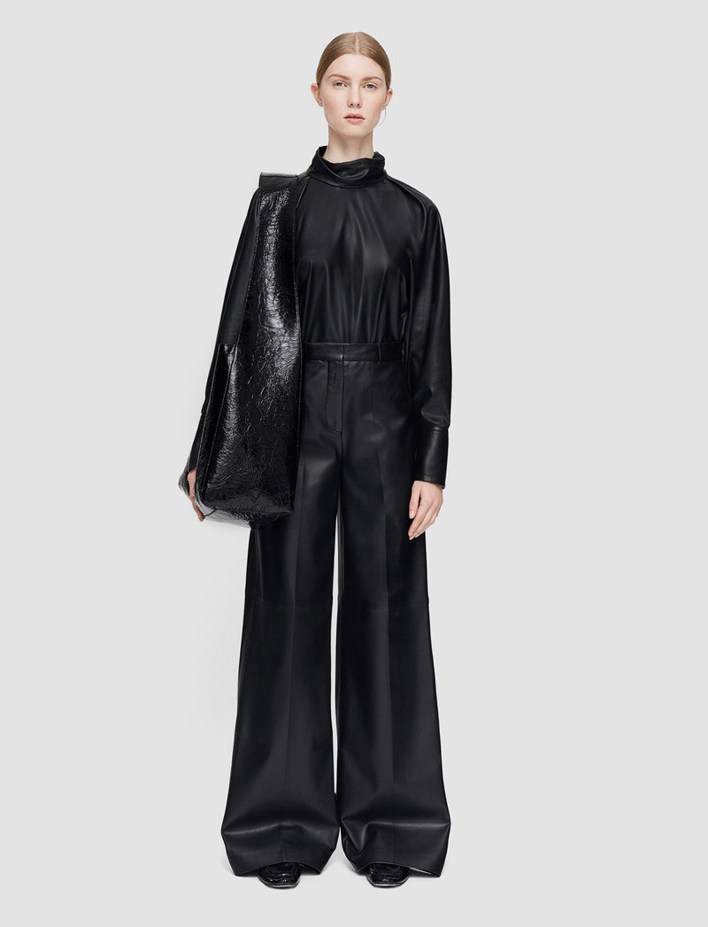 JOSEPH Nappa Leather Alana Trousers outlook