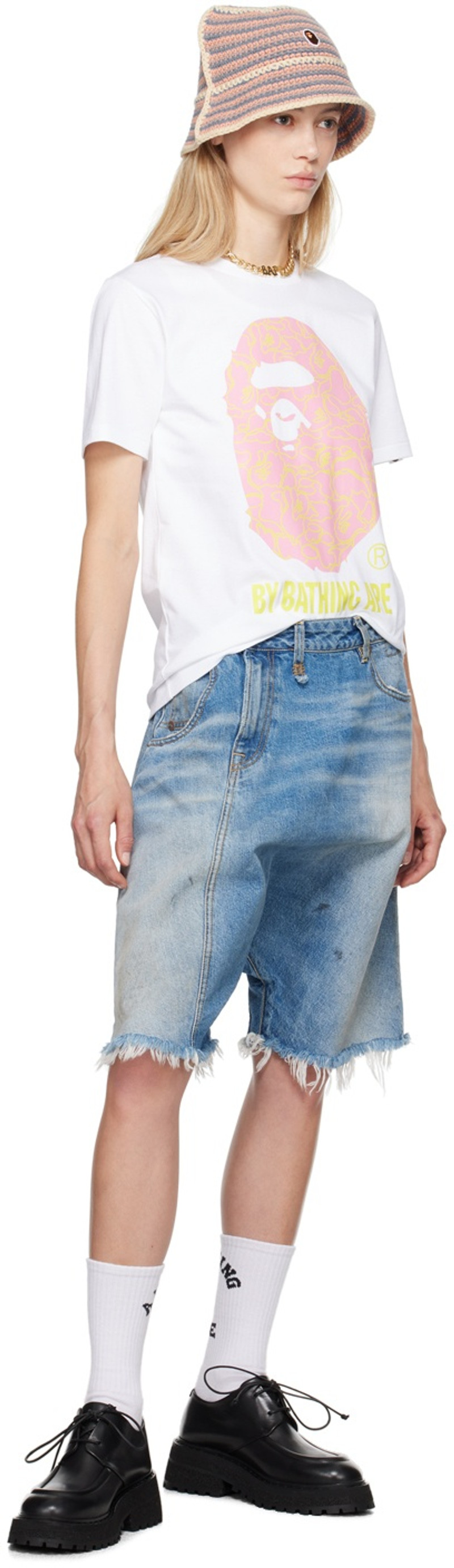 Gold 'Bape' Necklace 3