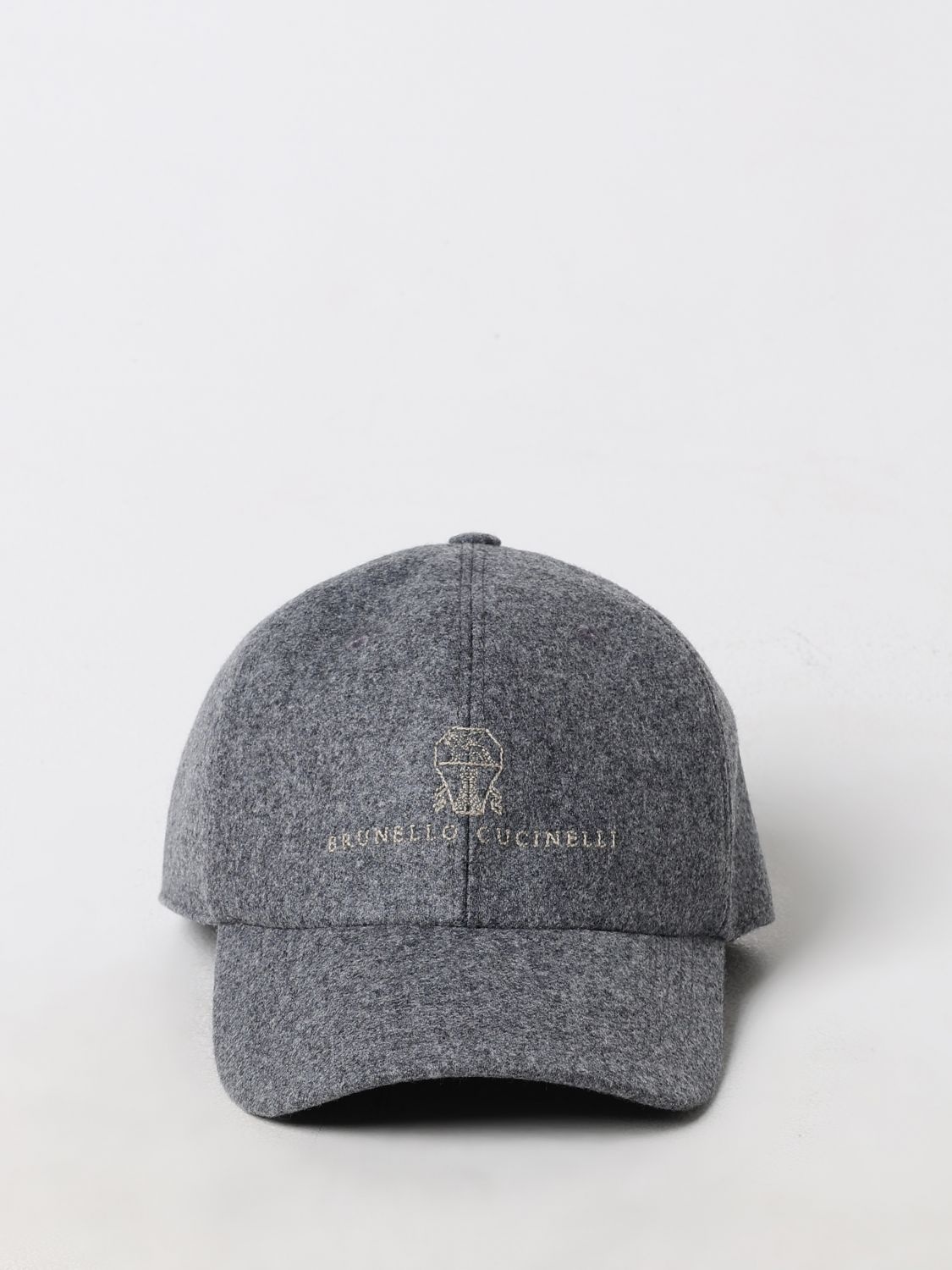 ハット Brunello Cucinelli Hats Grey Brunello Cucinelli - Gray Knit Baseball Cap | Mitchell Stores
