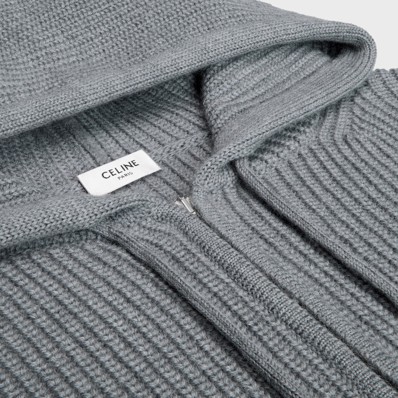 hooded cardigan IN WOOL 3