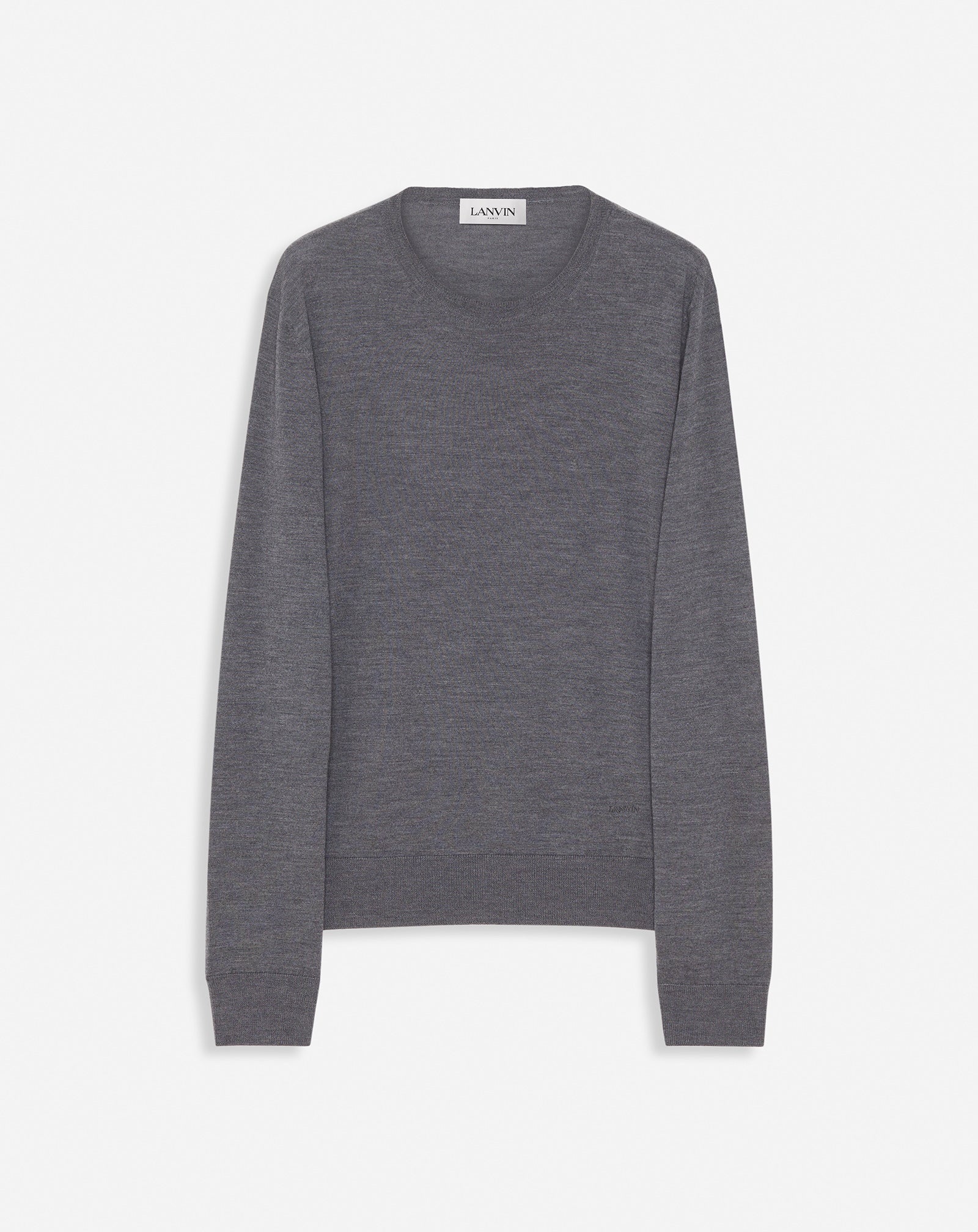 MERINO WOOL CREWNECK SWEATER - 1