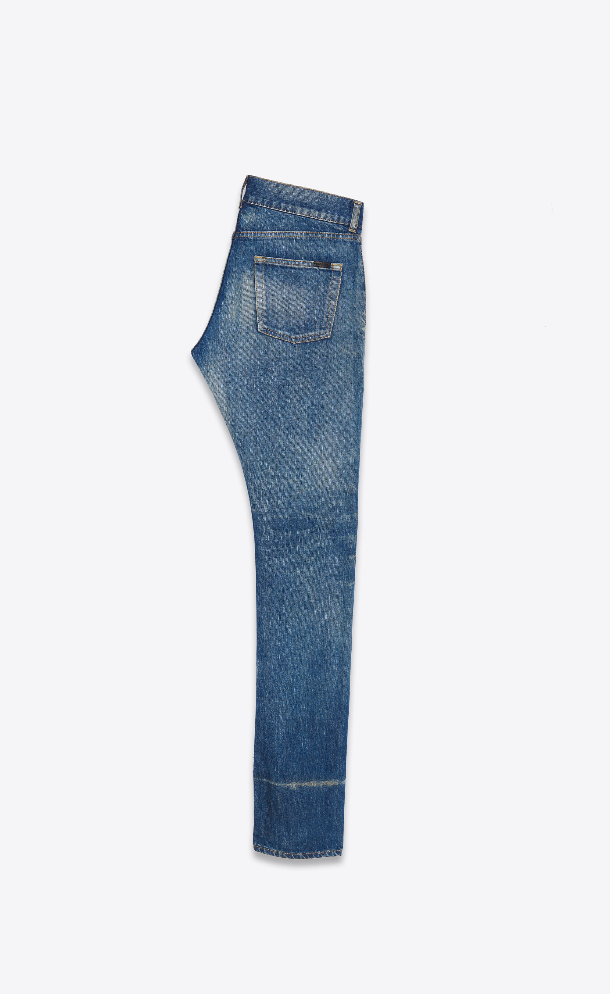 slim-fit jeans in dirty winter blue denim - 2