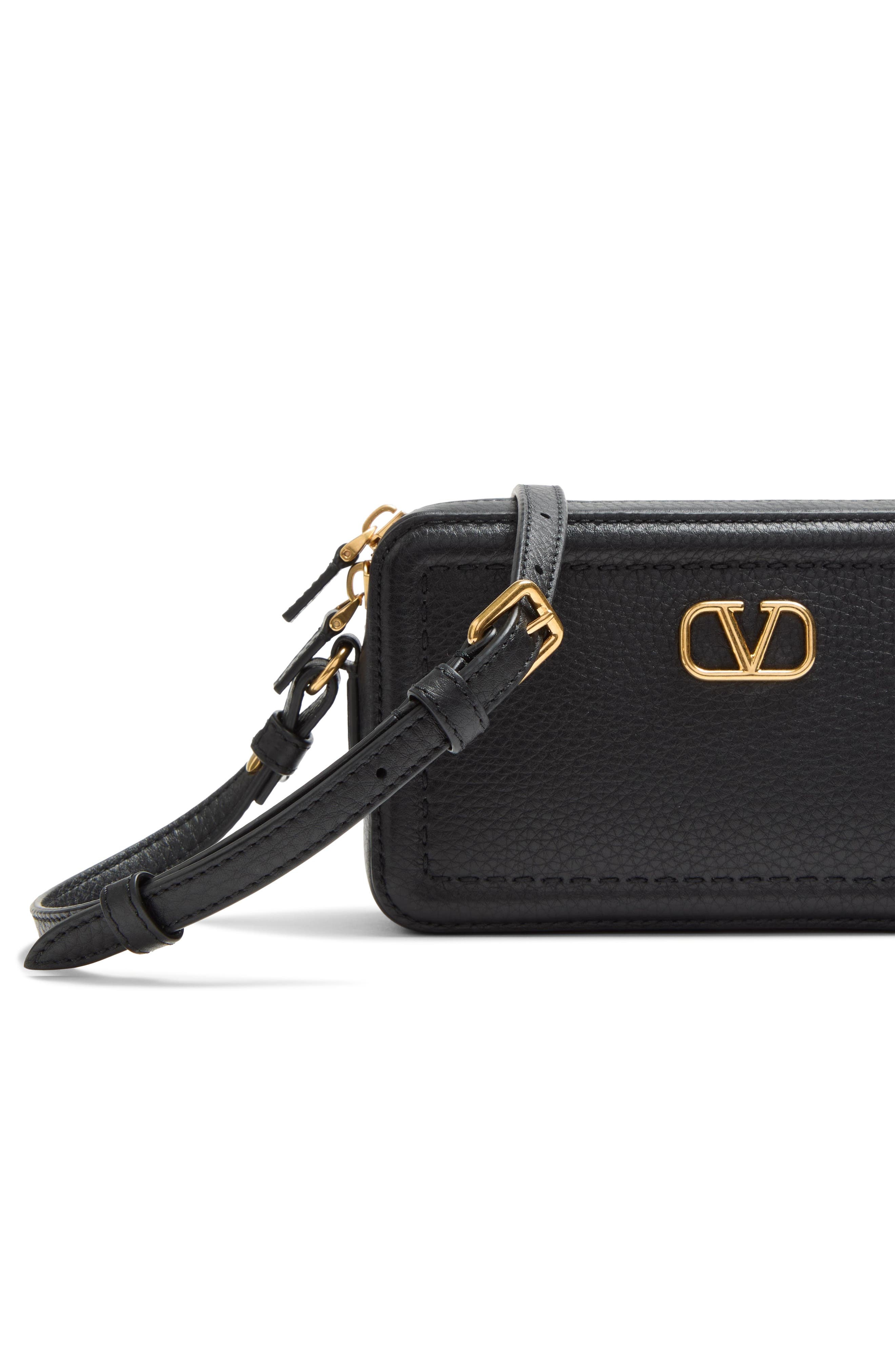 Valentino Garavani Mini Alltime Camera Crossbody Bag in Black at Nordstrom - 6