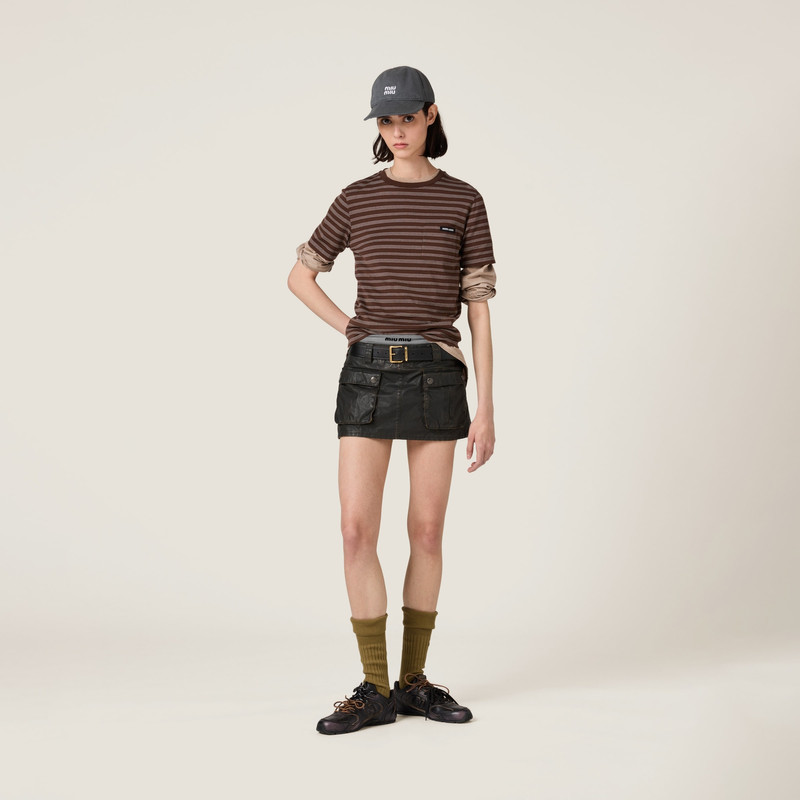 Miu Miu Jersey T-shirt outlook