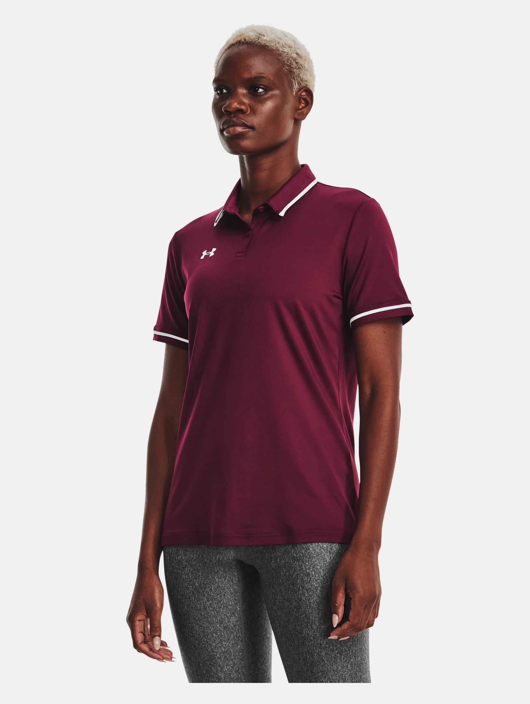 Women's UA Team Tipped Polo - 2