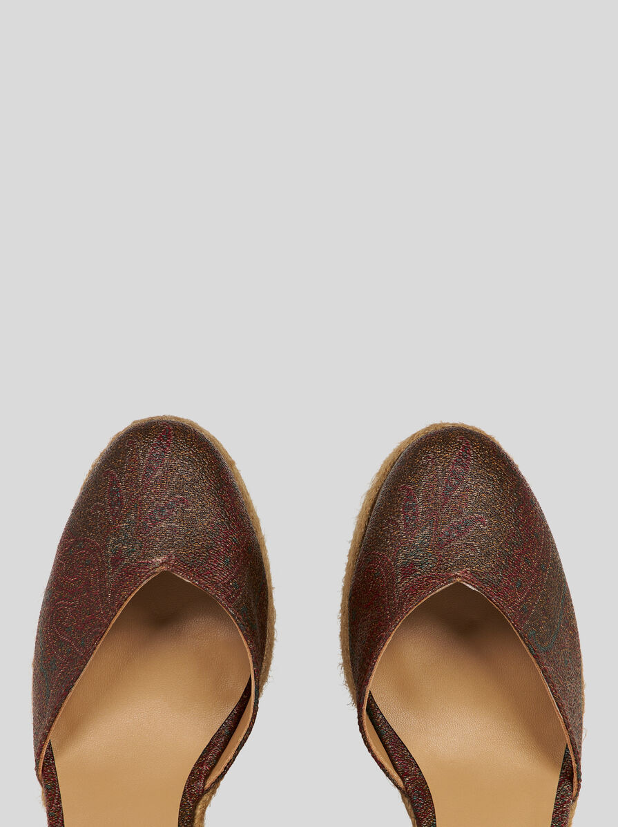 PAISLEY WEDGE ESPADRILLES - 2