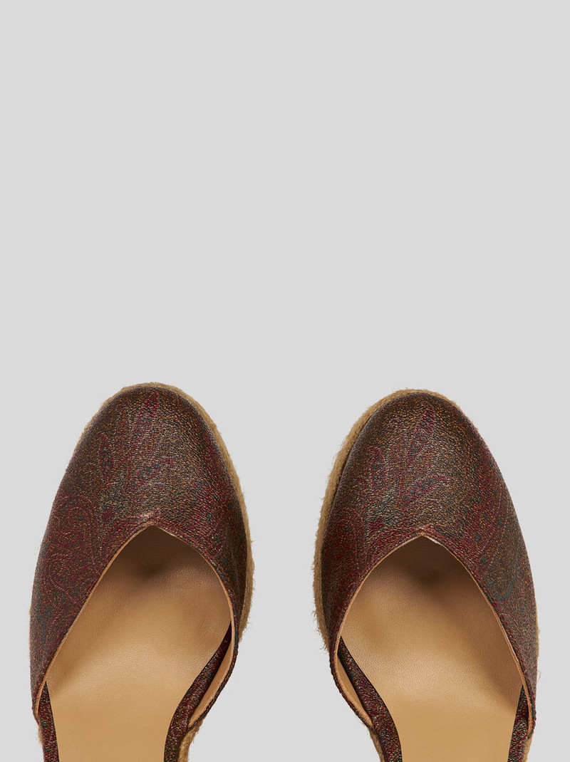 Etro PAISLEY WEDGE ESPADRILLES outlook