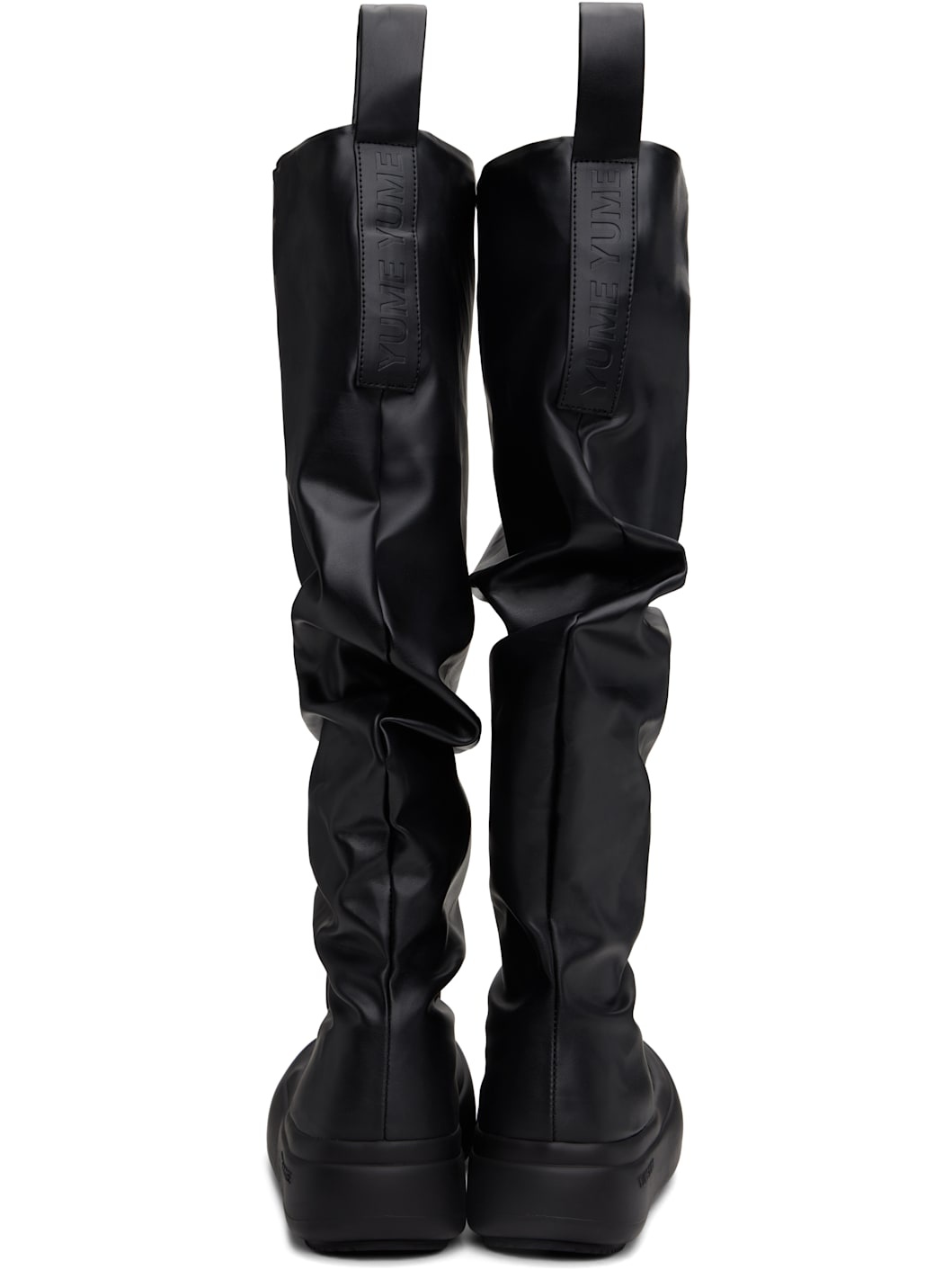 Black Fisherman Tall Boots - 2