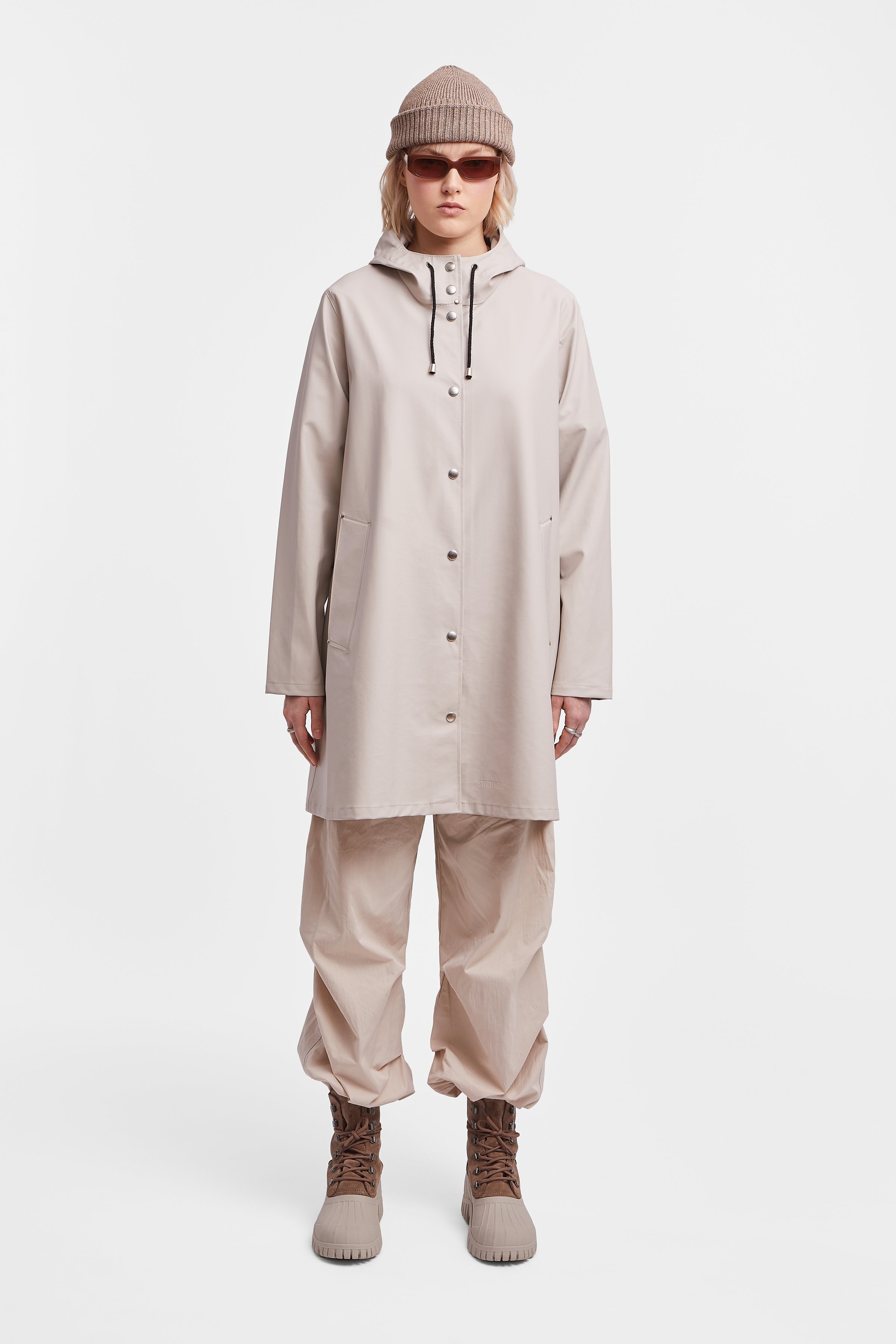 Mosebacke Lightweight Raincoat Light Sand - 2