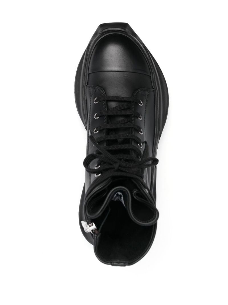 Abstract high-top sneakers - 4