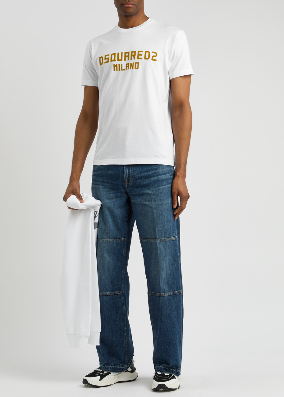 DSQUARED2 Cool Fit Logo Cotton T-shirt - 4