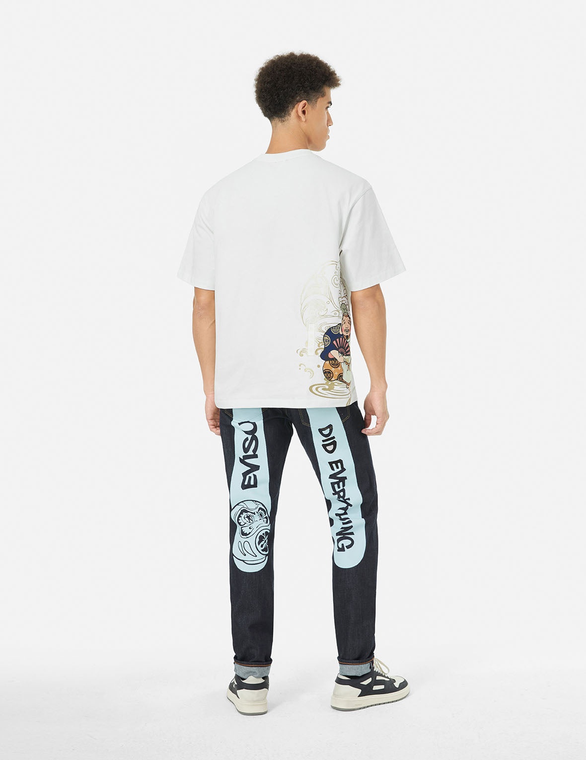 Ebisu Print Relax Fit T-Shirt - 3