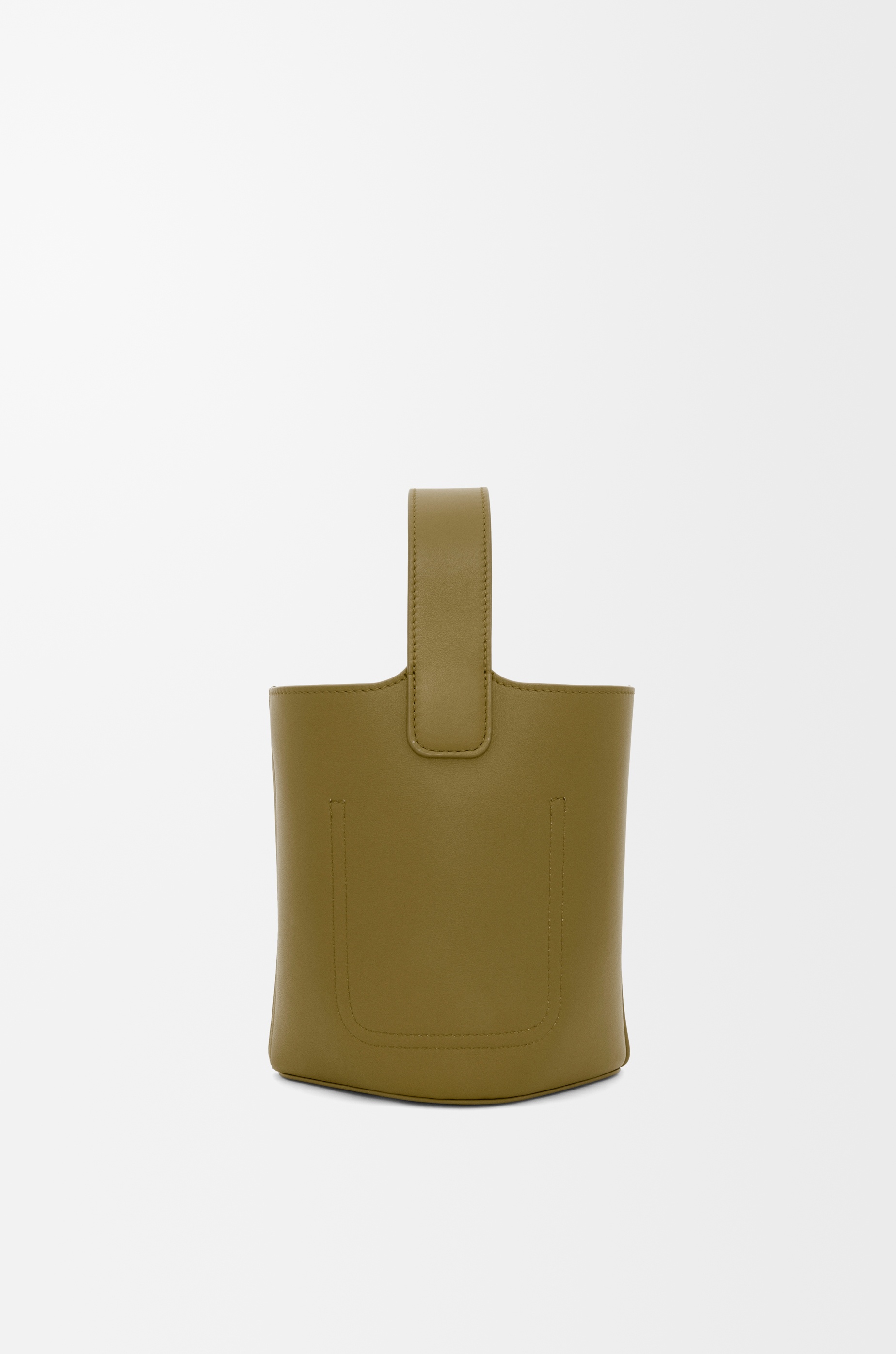 Mini Pebble Bucket bag in mellow calfskin - 5