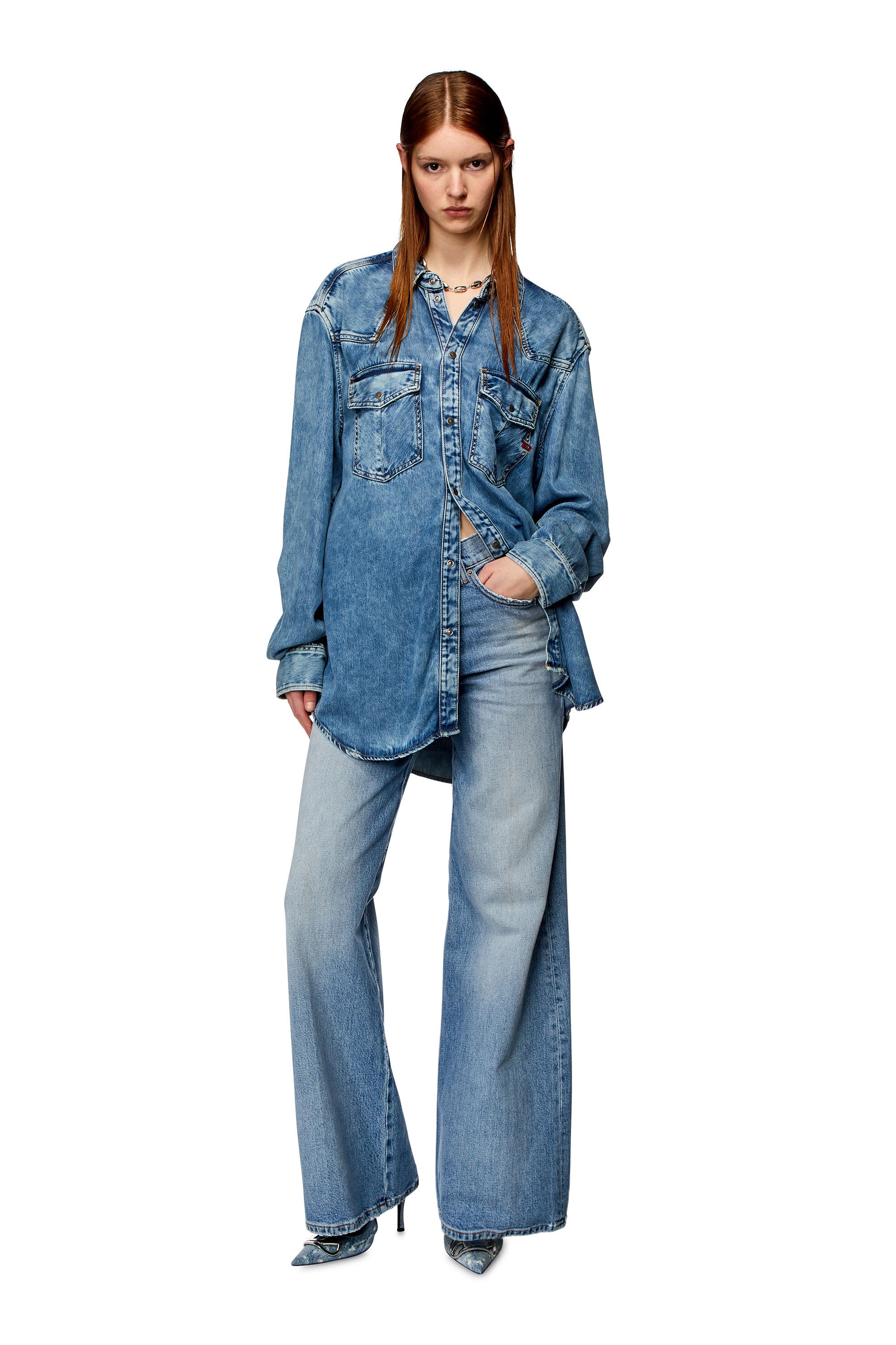 BOOTCUT AND FLARE JEANS 1978 D-AKEMI 0DQAD - 2