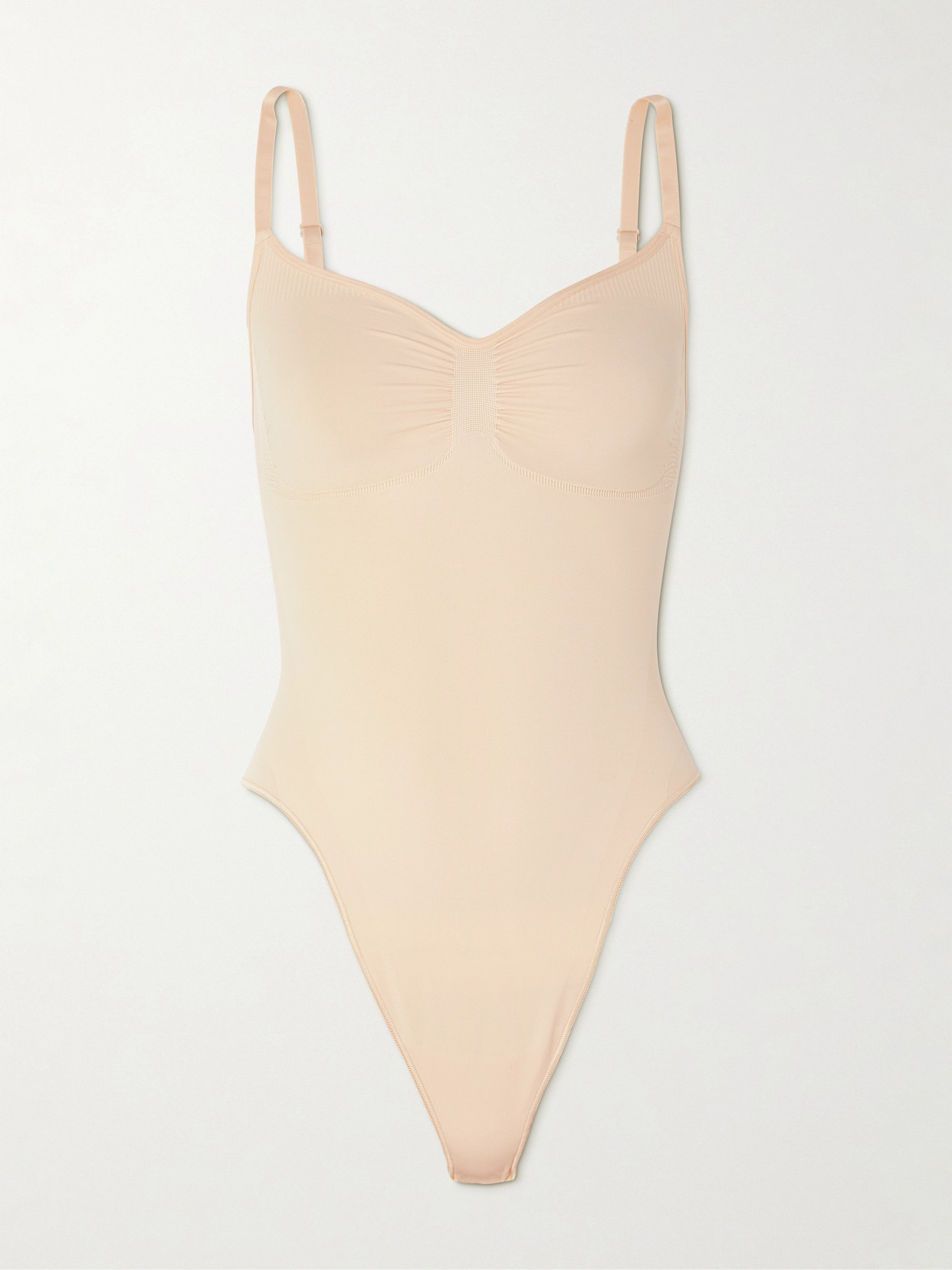 Seamless Sculpt Thong Bodysuit - 1